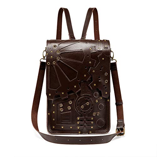 Sac à dos rétro pour femme avec compartiments et bretelles confort