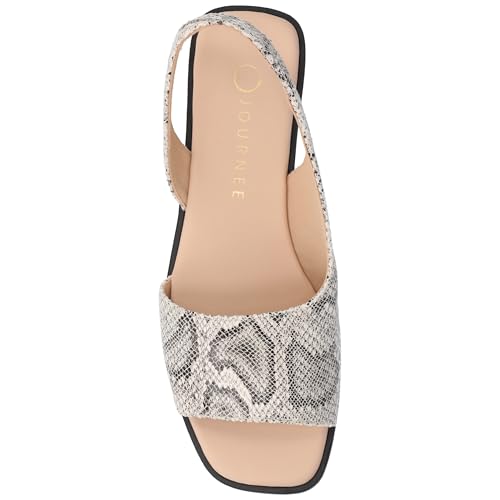 Image of Journee Collection Women's Brinsley Slingback Flat Sandals