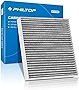 PHILTOP Cabin Air Filter, Replacement for CF10140, Sentra, Altima, Maxima, Murano, Lancer, Outlander, Outlander Sport, G35, FX35, FX45,Premium Cabin Filter with Activated Carbon Filter, Pack of 1