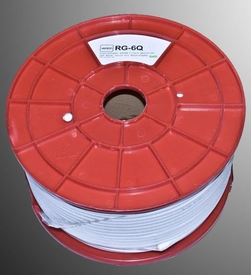 Venton rG6Q-cCS câble coaxial à quadruple blindage 120 dB 100 m