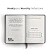 One Percent Diary by Steven Bartlett – Featured On The Diary of a CEO Podcast – Guided Wellness Journal for Men and Women – 90-Day Motivational and Reflection Daily Journal