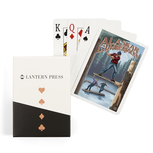 Baraja de Naipes Póker Alaskan Lumberjacks 52 Cartas