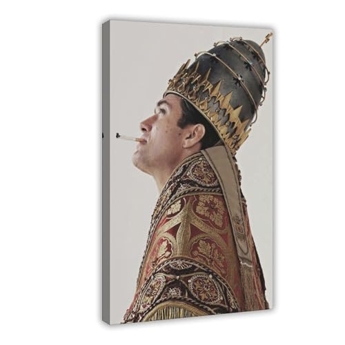 Jude Law Poster sur toile pour décoration murale de salon, chambre à coucher 20 x 30 cm