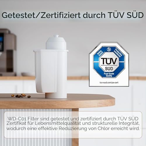 Waterdrop Wasserfilter Ersatz für Siemens® EQ Series, EQ6 Plus, 4 Stück – Ansicht 2