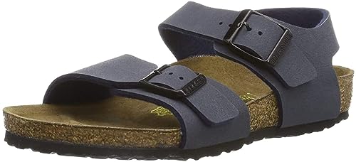 Birkenstock 087773 New York Kids navy, Birkibuc SANDALO Uomo,...