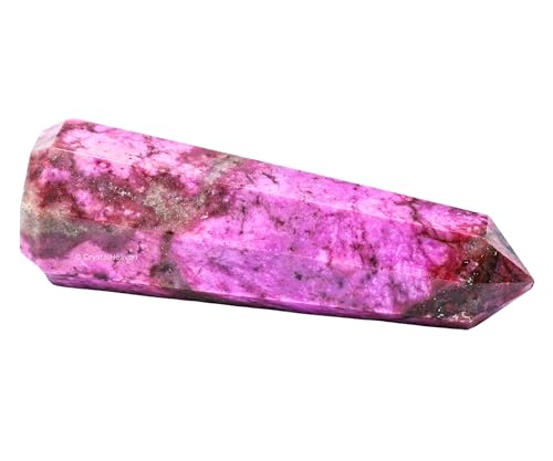 Image of Certified Cobalt Calcite Crystal Tower Obelisk Point For Chakra, Healing And Balancing - Aaa Grade Original Certified Gemstone Agate For Reiki Meditation Yoga Spiritual (2-3 Inches)