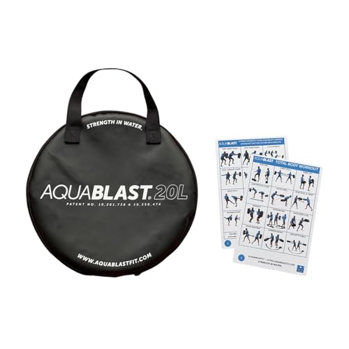 Image of Portable Fitness and Punching Bag for Pools & Swim Spas | Full-Body, Low-Impact Water Resistance Workout | Quick 30-Second Set-Up | Compact & Travel-Friendly