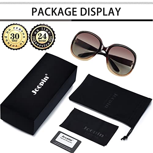 Joopin Oversized Sunglasses Womens Trendy Polarized Large Driving Sun Glasses Ladies UV Protective Big Sunnies Shades
