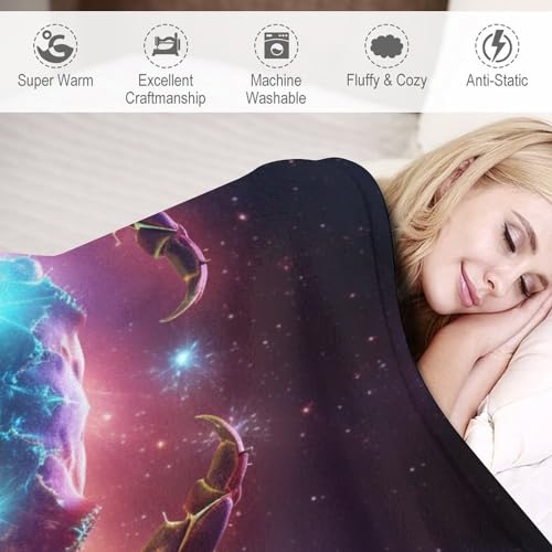 Manta de forro polar de cangrejo para tardes de sofá 6