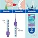 TePe Interdental Brush Original, Soft Dental Brush for Teeth Cleaning, Pack of 6, 1.1 mm, Large Gaps, Purple, Size 6