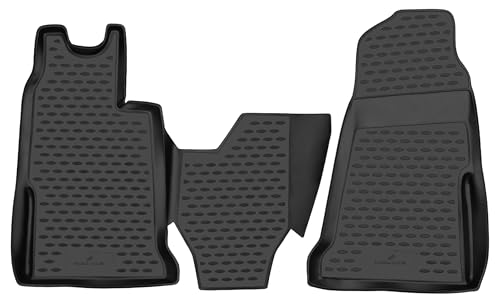 Alfombrillas de goma XTR antideslizantes para Ford Transit FA