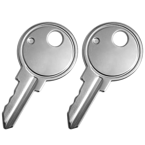 2 Pack Time Clock Replacement Keys Compatible with uPunch Acroprint