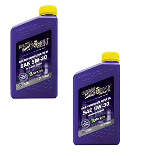 Aceite motor sintético multigrado Royal Purple 5W-30 2 botellas
