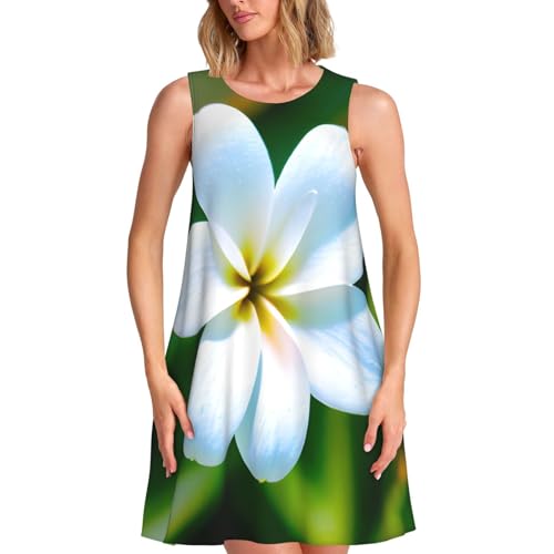 Robe d'été fleurie Hawaï avec imprimé tropical tendance unique