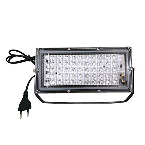 Projecteur LED UV 50W Germicide UVC Avec Ozone - Désinfection, Stérilisation - Pour Intérieur/extérieur, Prise EU/US 110V-220V - 10