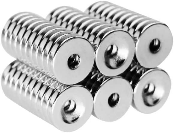 5~100PCS 15X3-4 mm Diameter 15X3 mm Hole 4mm Small Round Countersunk 15x3-4mm Neodymium Disc Magnetic 15 * 3-4 mm magnet(20PCS)