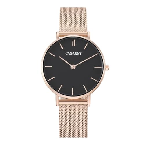 Montre homme LULI cadran original bracelet acier inoxydable minimaliste