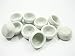 10 x10 mm. Mini White Round Bowl Dollhouse Miniatures Ceramic Supply - 10877