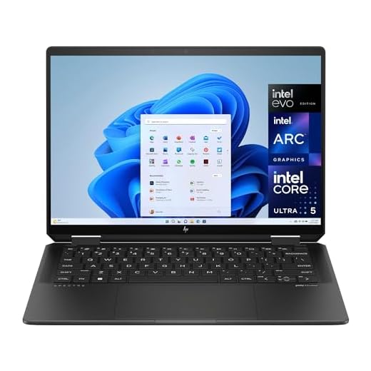 HP Spectre x360 14-eu0000sl Convertibile, Intel Core Ultra 5-125H, Intel Evo Edition, RAM 16GB, SSD 1 TB, Intel Arc, Display 13,5" Touch OLED 2.8K, Webcam 9 MP, Lettore Impronte, Windows 11, Nero
