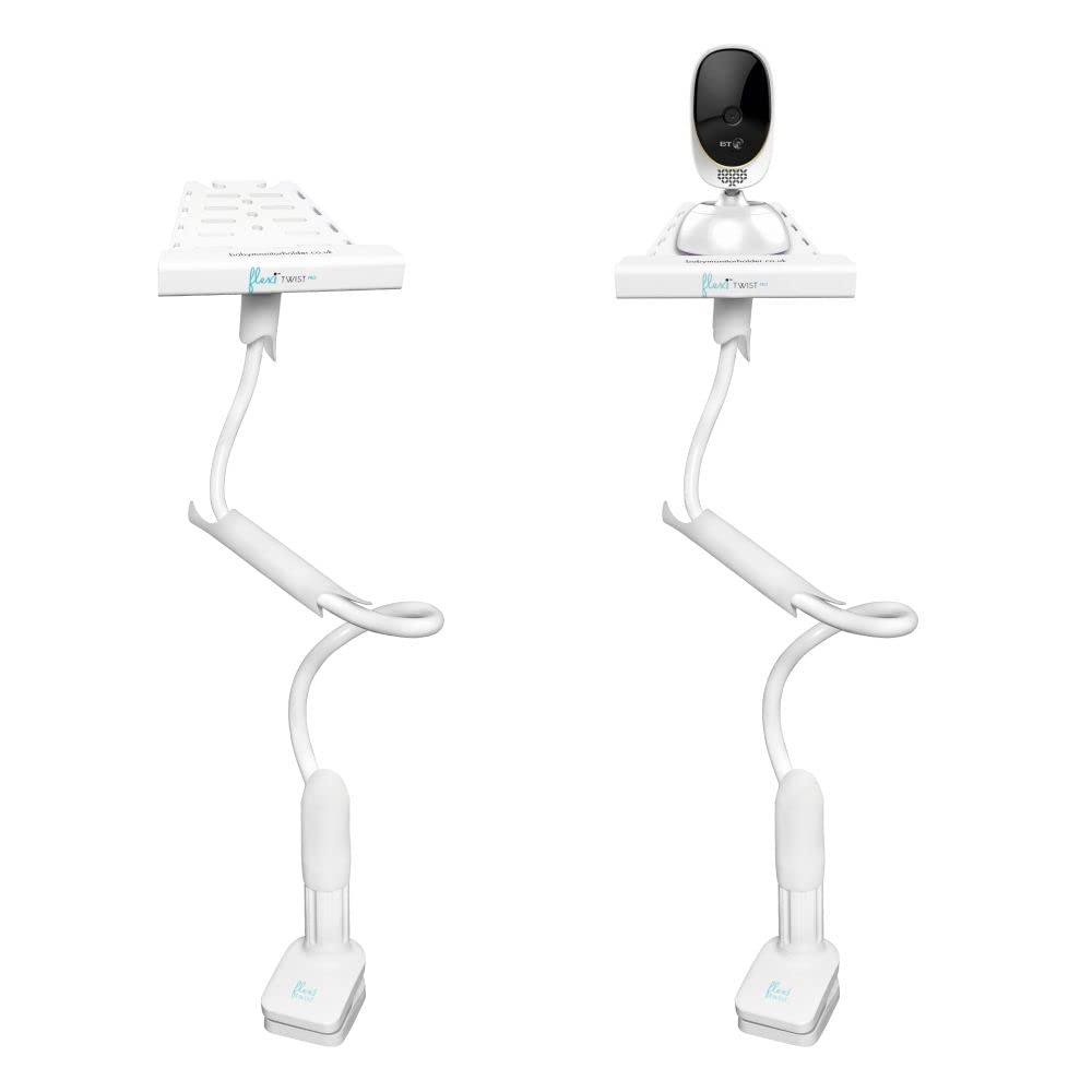 Supporto Universale Per Baby Monitor A Fissaggio Rapido - Senza Fori, Regolabile, Filettatura 1/4, Per GHB, Momcozy, VTech