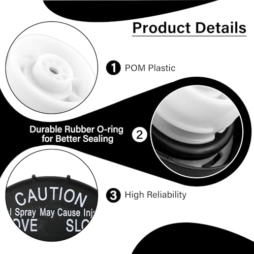 Image of Gas Cap, Fuel Cap Fit For Chevrolet GMC Buick Cadillac Vehicles, Replaces GT195 22591476 Fuel Tank Filler Cap