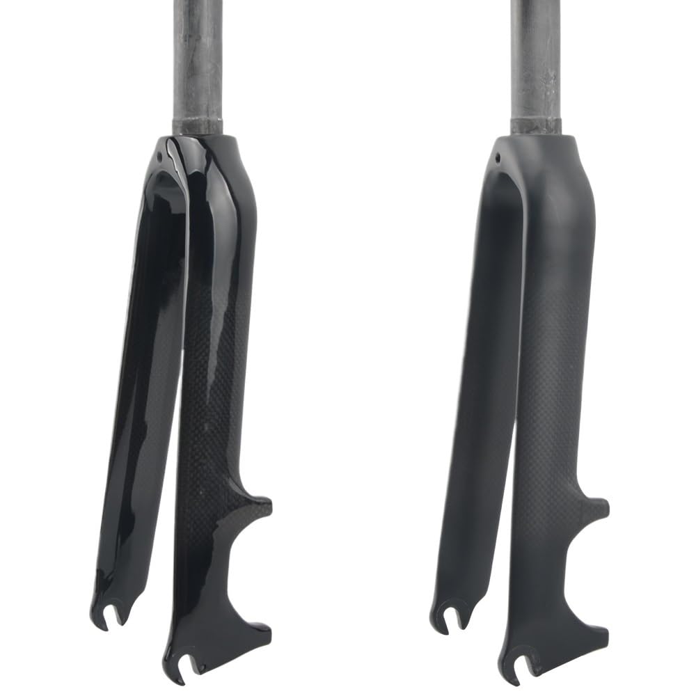 Fourche de vélo en carbone 16 pouces 74mm pour frein à disque
