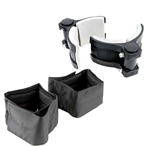 Ultimate Comfort Padded Stilt Leg Band Set - Flex Cuff Calf Bands Plus Comfort Cushion Straps - Fits Pentagon, Dura-Stilts, GoPlus, GypTool, Sur-Stilt, More