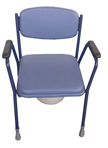 Silla con inodoro tapizada thumbnail