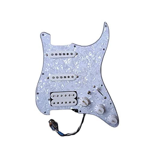 �ėp11�����[�h�ςݔz���ς�SSH�s�b�N�K�[�h�Z�b�g Squire Strat�G���L�M�^�[�p 8�E�F�C�X�C�b�`���@�\3�v���C�z���C�g�p�[���t��