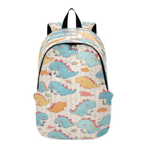 Sac à dos ordinateur portable dinosaure mignon - Sac voyage rembourré