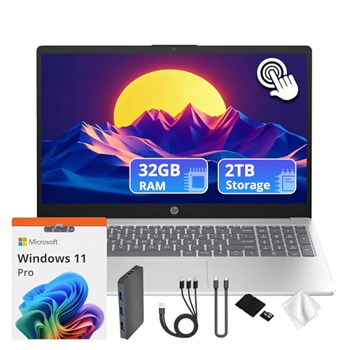 HP 15.6" FHD Touchscreen Laptop Intel Core Ultra 5 125H miniatura 1
