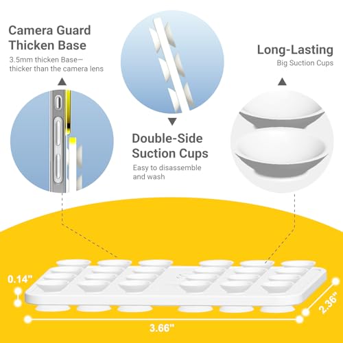 Save 41% on Anteel 6-Pack Silicone Suction Phone Mount