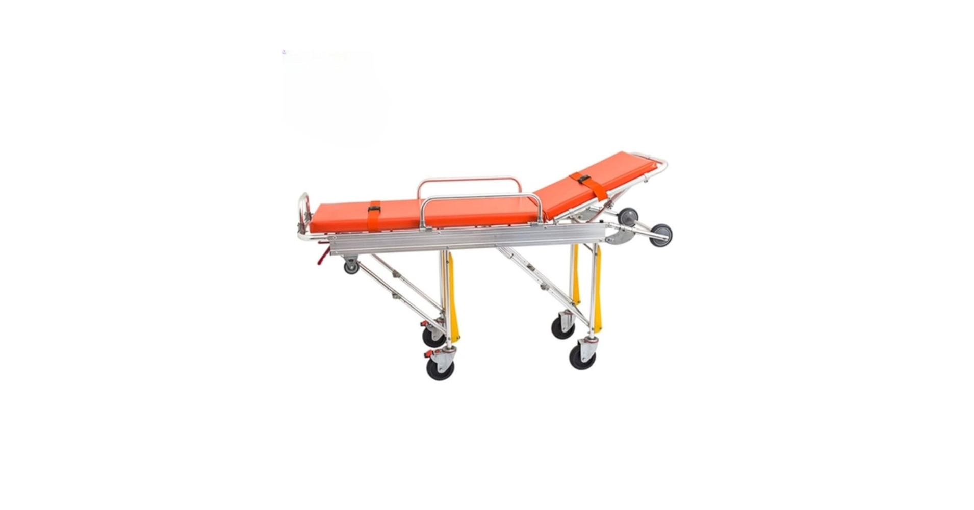 多目的医療用緊急ストレッチャー 軽量緊急救急車ストレッチャー、調節可能な合金医療病院ストレッチャー