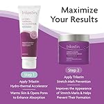 TriLASTIN Maternity Stretch Mark Prevention Cream - Paraben-Free, Hypoallergenic, and Safe for Pregnancy - Stretch Mark Formula for Pregnant Women - 4 Oz Belly Cream for Pregnant Women - Image 2