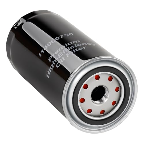 6.6L Duramax Oil Filter 114000750 (Tall) Compatible with 2020+ Chevy Silverado/GMC Sierra 2500HD 3500HD Upgrade Replacement for AC Delco PF26 High-Efficiency Heavy Duty
