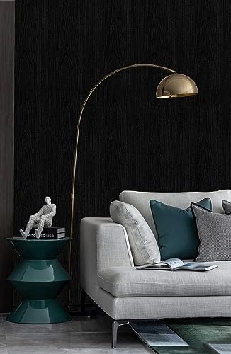 Image of SUNBIRD Matte Marble Wall Paper Granite White /Grey Kitchen Countertop Cabinet Furniture Refurbishment Thick Removable Wallpaper Peel and Stick Vinyl Roll (1 Feet x 10 Feet, Grey Wood)
