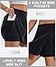 Ewedoos Skorts Skirts for Women High Waist Golf Skirt with Pockets Side Slit Tennis Skirt Golf Skorts Athletic Skirts Black