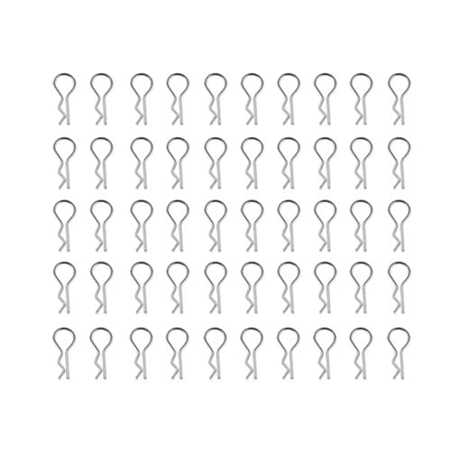 Clips de carrosserie RC 1/10 goupilles de rechange JYYTERD 50pcs