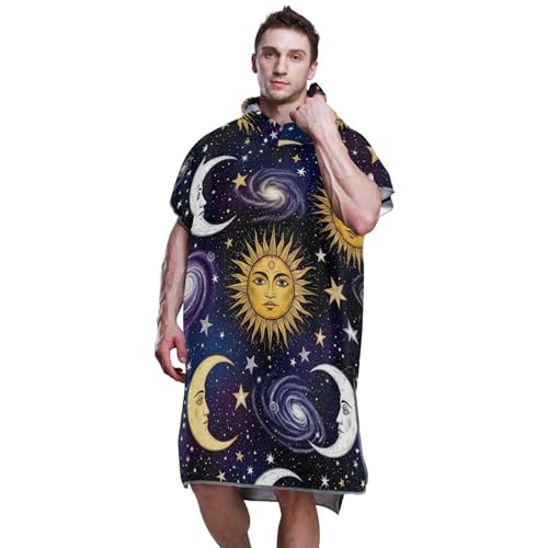 Poncho avec capuche vintage pour se changer sur la plage sans gêne - 6