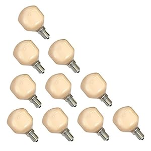 10 x Dura druppels gloeilamp 40W E14 terracotta cappuccino gloeilampen 40W Softone Flame
