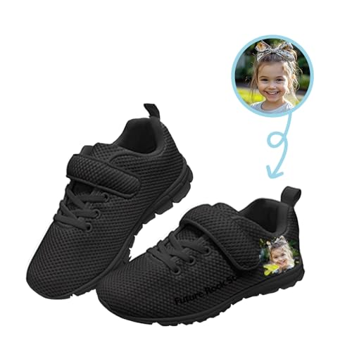 Custom Boys Tennis Shoes with Photo Girls Personalized Gifts Kids Silp On Running Shoes