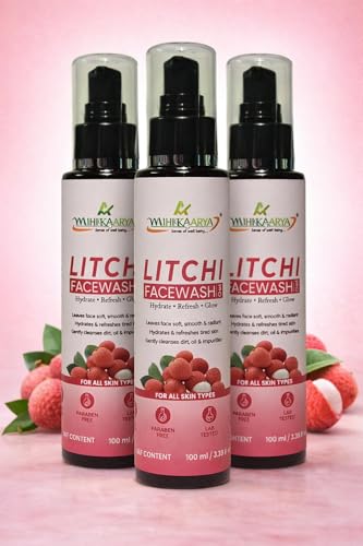 Image of Litchi Face wash for Soft & Refreshing Feel - Pack of 3