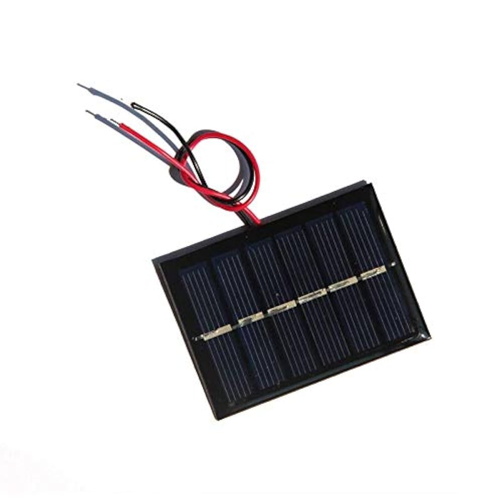 Amazon | NUZAMAS 8個セット3V 65x48MMマイクロミニソーラー