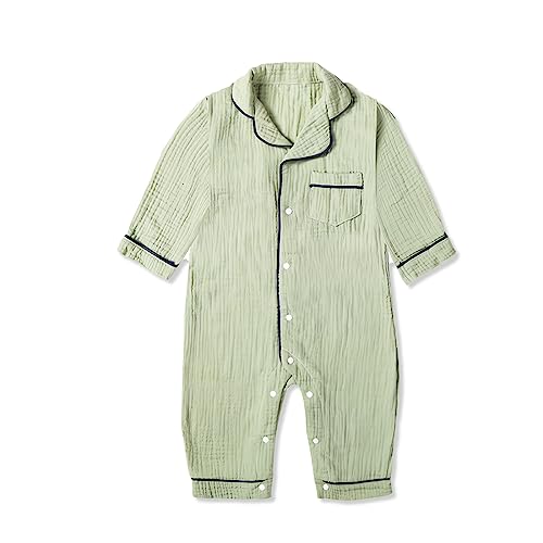 La mejor comparación de Peleles para dormir para Bebé para comprar hoy. 37 SONARIN Transpirable Pijama para Bebé,Algodón Bebé Pelele Recién Nacido Monos Mameluco Ropa de Una Pieza Ropa de Dormir Manga Larga Bebé Onesies Camisón para Bebé Niños...