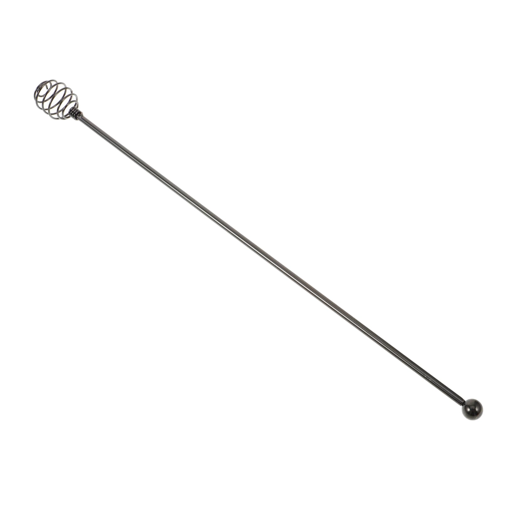 Hemobllo Honey Stirrer Stirring Dippers Silver Honey Stick Mix Rod Thin Small Jar Household Honey Stir Honey Spoons Fruits Jam Stirrer Jar Dipper Stainless Steel Black re-usable