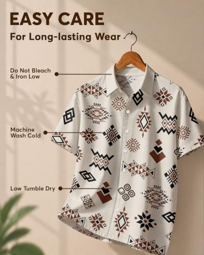 Image of 99TIMORO Funny Movie Mens Hawaiian Shirts Button Down Short Sleeve