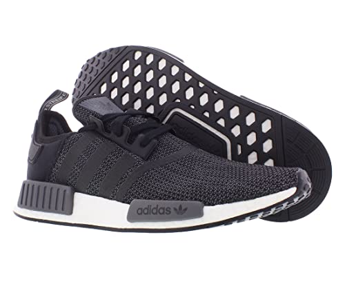 Image of adidas NMD R1 Mens Shoes Size 5, Color: Black /Grey /White-