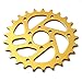 KHEbikes KHE BMX Chain Ring 25 Teeth Gold Anodised CNC Only 0.17lbs