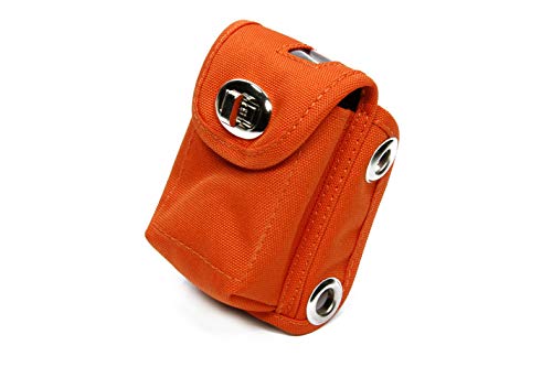 Orange Transponder Mount Pouch