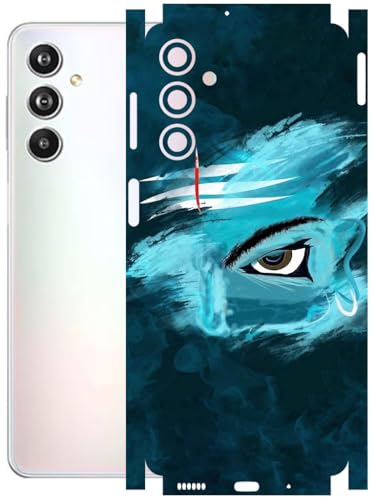 Image of AtOdds - Full Body Back Screen Guard Protector Film - Lamination Wrap Skin Sticker Compatible with Samsung Galaxy F54 (5G) | Scratchproof Matte Finish (Mahadev)